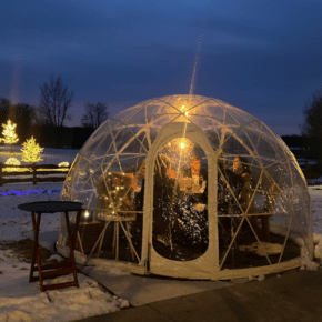 Private Farmhouse Igloos